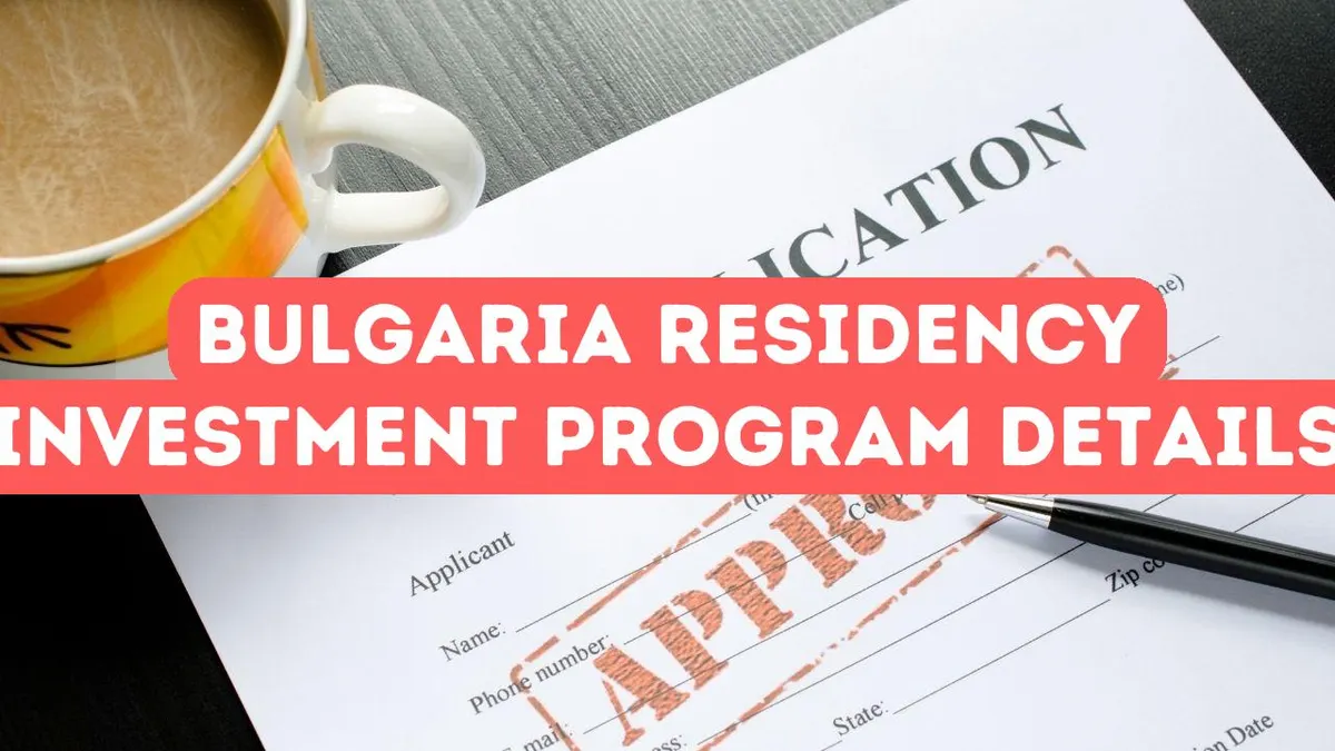 Bulgaristan Yatırım Yoluyla İkamet Programı Rehberi
