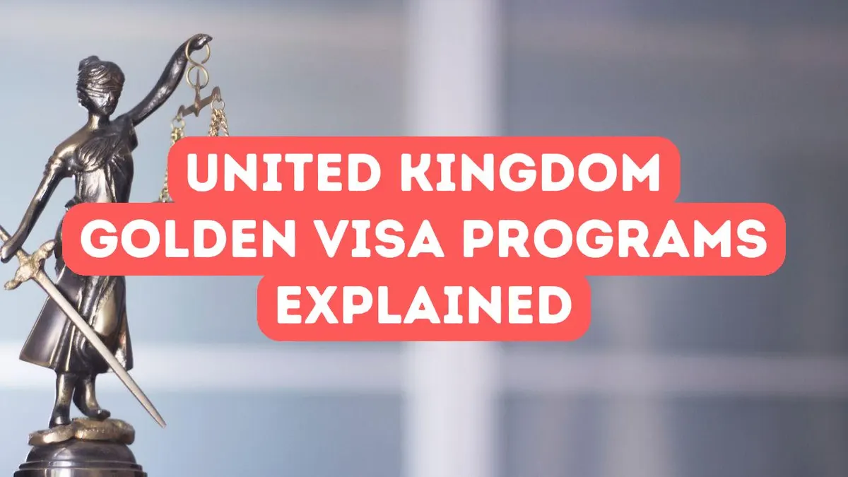 英国黄金签证计划解释