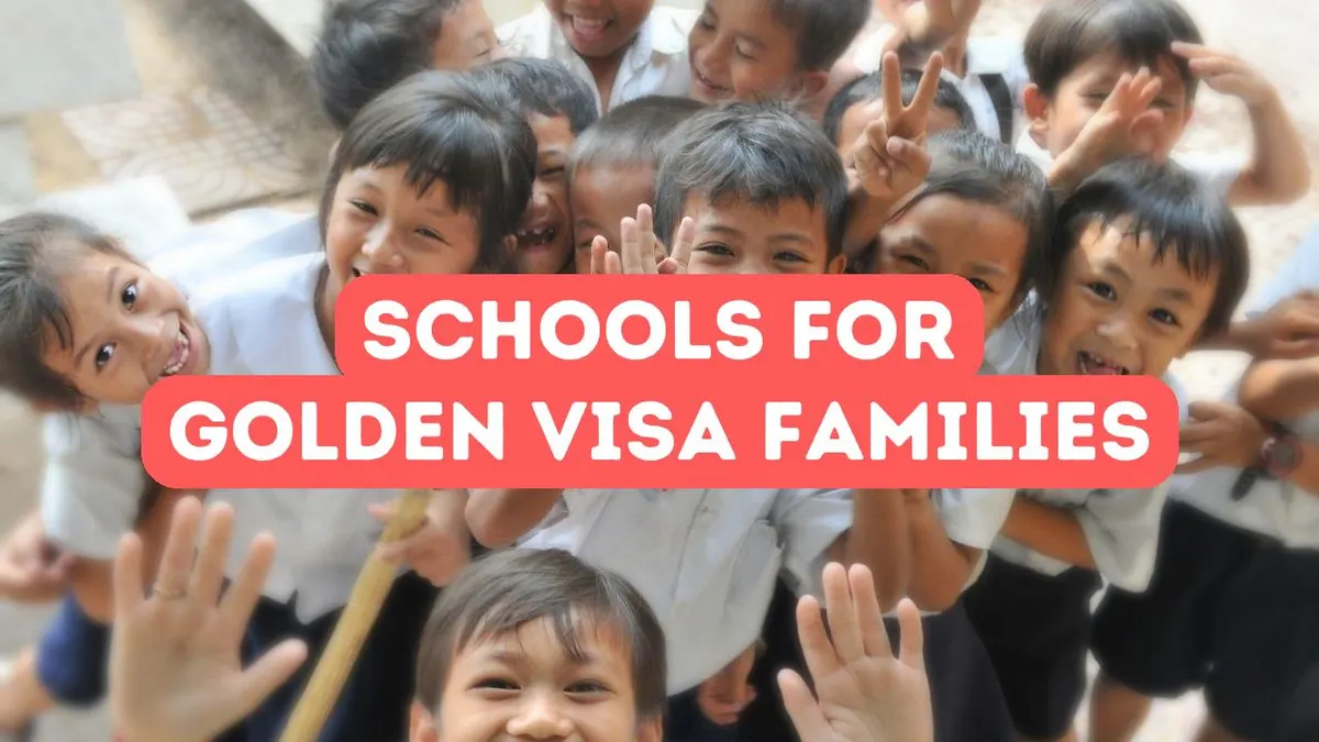 Écoles internationales pour les familles Golden Visa