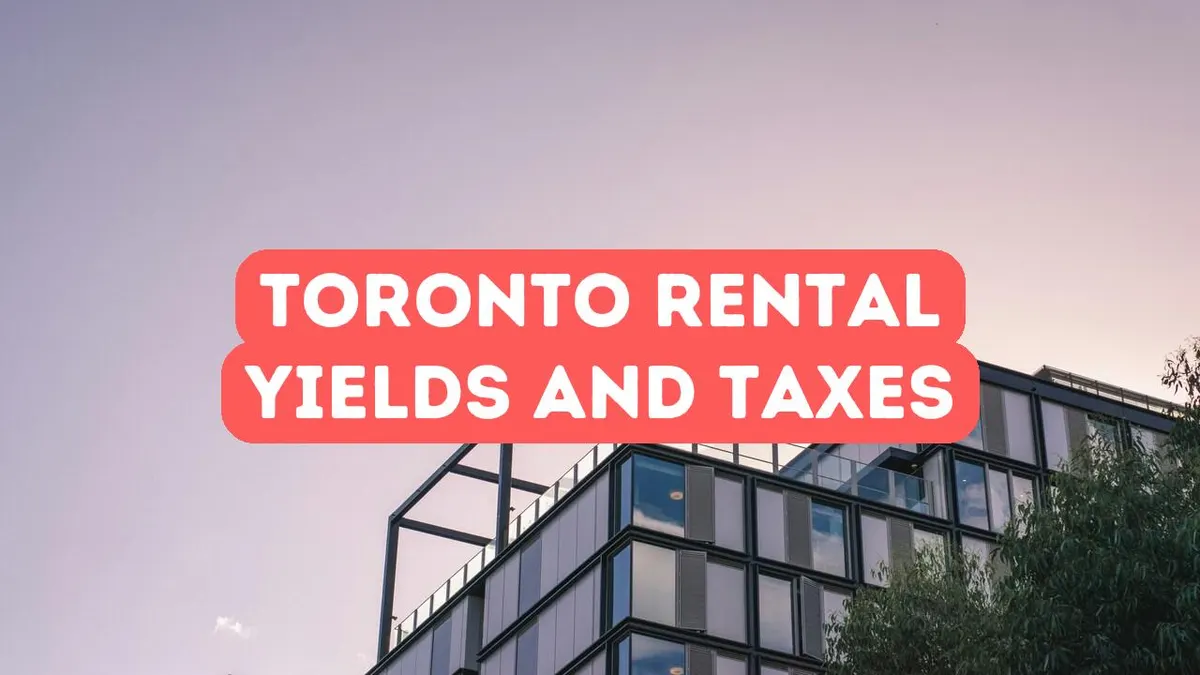 Toronto’da Kira Getirileri ve Vergiler
